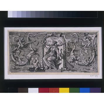 Print - Visus; Quinque Sensum descriptio