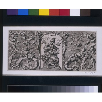 Print - Gustus; Quinque Sensum descriptio