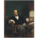 Oil painting - Charles Dickens