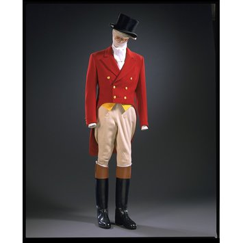 Riding coat and breeches