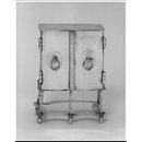 Miniature cabinet on stand