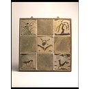 Panel of tiles