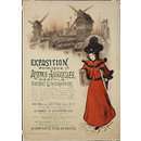 Exhibition Publique de Dessins, Aquarelles, Pastels, Tableaux, Lithographies. Hôtel des Ventes (Poster)