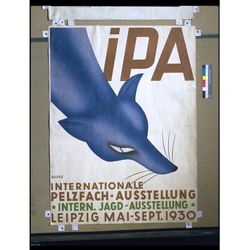 Poster - IPA Internationale Pelzfach-Ausstellung