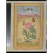 Painting - flowering plants, butterflies, and simurghs
