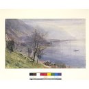 Watercolour - View above Montreaux