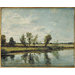 Oil painting - Water-meadows near Salisbury