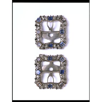 Pair of shoe buckles