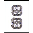 Pair of shoe buckles