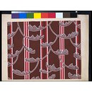Design for a roller-printed cotton (Design) Design for a roller-printed cotton (Design)