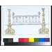 Design - Design for andirons and a fire grate Design - Design for andirons and a fire grate