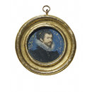 Self-portrait, aged 30 (Portrait miniature)