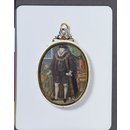Sir Christopher Hatton (Portrait miniature)