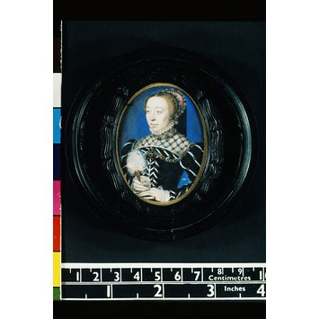 Miniature - Portrait of Catherine de Medici