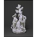 Figure group - The Three Graces distressing Cupid Figure group - The Three Graces distressing Cupid