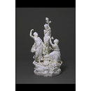 Two Bacchantes adorning Pan (Figure group)