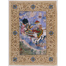 Krishna's combat with Indra (Painting)