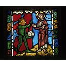 Temptation in the Wilderness; First Temptation of Christ (Panel)