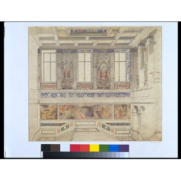 Design - Design for the interior of the Museum of Practical Geology, Jermyn Street, London