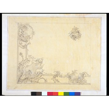 Design - Design for a rococo ceiling Design - Design for a rococo ceiling
