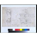 Sketches including designs for the chimney piece at Dorchester House (Design)