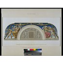 Design for the decoration of spandrels in the competition galleries of the South Kensington Museum (Design) Design for the decoration of spandrels in the competition galleries of the South Kensington Museum (Design)
