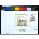 Page from a sketchbook - Design for the interior of Munstead Corner, Surrey; Sketch for sideboard Page from a sketchbook - Design for the interior of Munstead Corner, Surrey; Sketch for sideboard