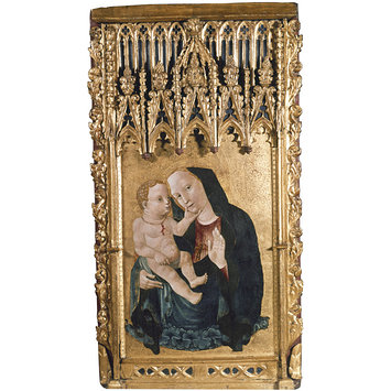 Tempera painting - Virgin and Child