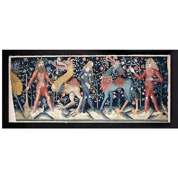 Tapestry hanging