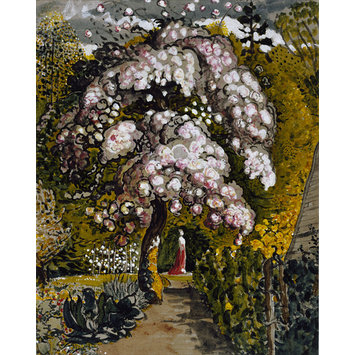 Watercolour - In a Shoreham Garden