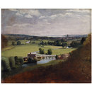 Oil painting - The Valley of the Stour with Dedham in the Distance