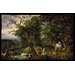 Oil painting - The Temptation in the Garden of Eden