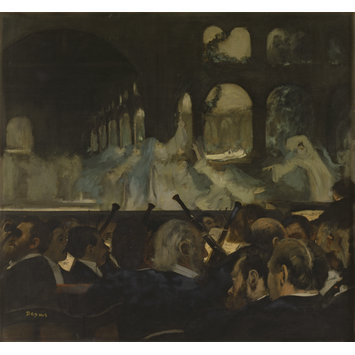 Oil painting - The Ballet Scene from Meyerbeer's Opera Robert Le Diable Oil painting - The Ballet Scene from Meyerbeer's Opera Robert Le Diable