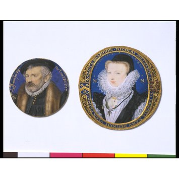 Portrait miniature - Alice Brandon, Mrs Hilliard