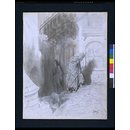 The Rime of the Ancient Mariner; The Mariner, whose eye is bright, Whose beard with age is hoar, is gone (Drawing)