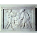 Panel-relief - The dead Christ tended by angels