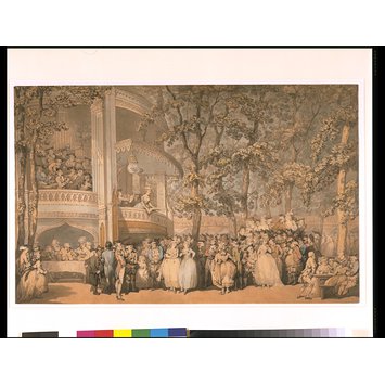 Drawing - Vauxhall Gardens