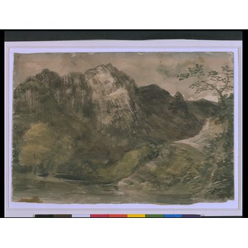 Watercolour - View in Borrowdale Watercolour - View in Borrowdale