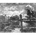 Oil painting - Flatford Mill from a Lock on the Stour