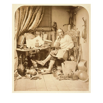 Photograph - Don Quixote in his Study Photograph - Don Quixote in his Study