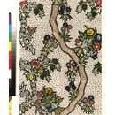 Block-impression of textile design