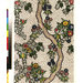 Block-impression of textile design Block-impression of textile design