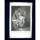 The Old Beau in an Extasy (Print) The Old Beau in an Extasy (Print)