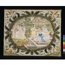 Embroidered picture - Susannah and the Elders