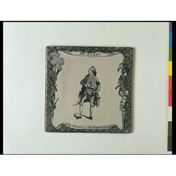 Tile - Mrs Barry in the character of Sir Harry Wildair Tile - Mrs Barry in the character of Sir Harry Wildair