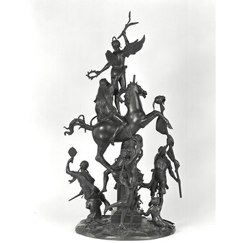 Statue - The Triumph of chastity