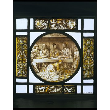 Roundel - Christ in the House of Simon