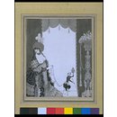 Drawing - The Lady with the Monkey Drawing - The Lady with the Monkey