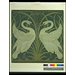 Design for wallpaper - Swan, Rush and Iris