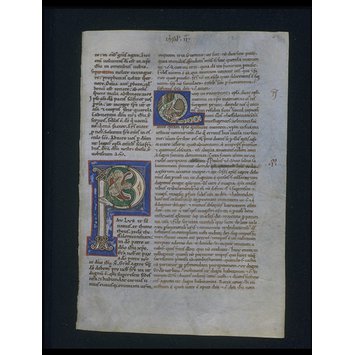 Manuscript - Commentary on the Epistles of St Paul by Gilbert de La Porée